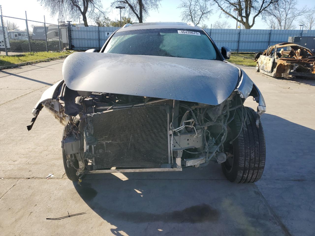 2011 Infiniti FX VIN JN8AS1MW6BM140315 Copart auction photo, front end damage thumbnail 5