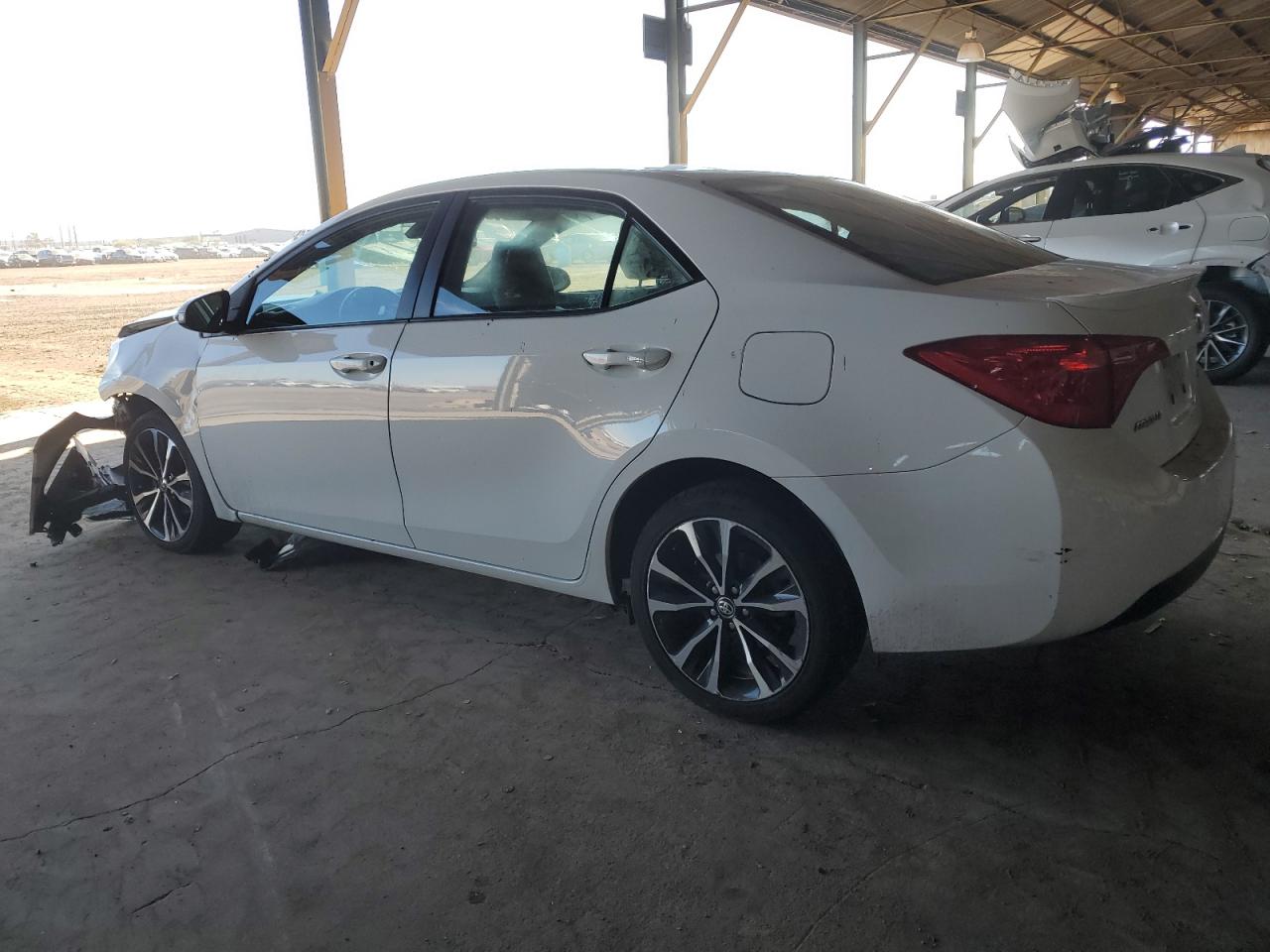 2018 Toyota Corolla VIN 5YFBURHE8JP820643 Copart auction photo, front end / undercarriage damage thumbnail 2