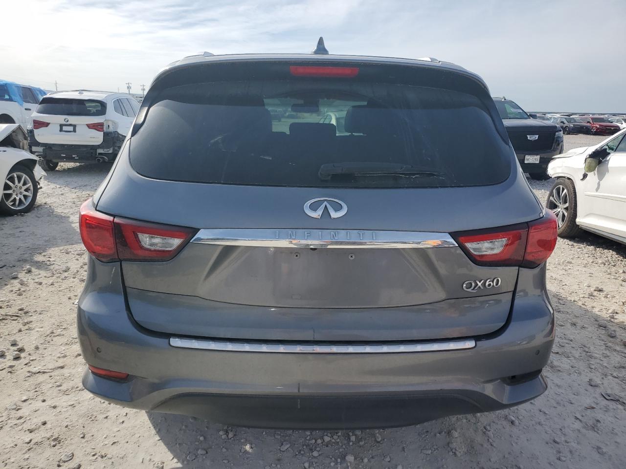 2018 Infiniti QX60 VIN 5N1DL0MN7JC509982 Copart auction photo, rear end damage thumbnail 6