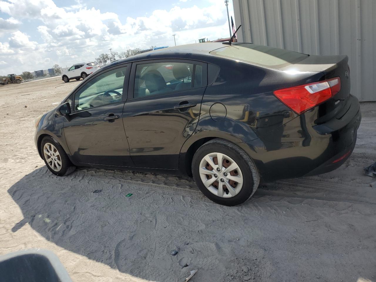 2013 KIA Rio VIN KNADM4A33D6259863 Copart auction photo, mechanical damage thumbnail 2