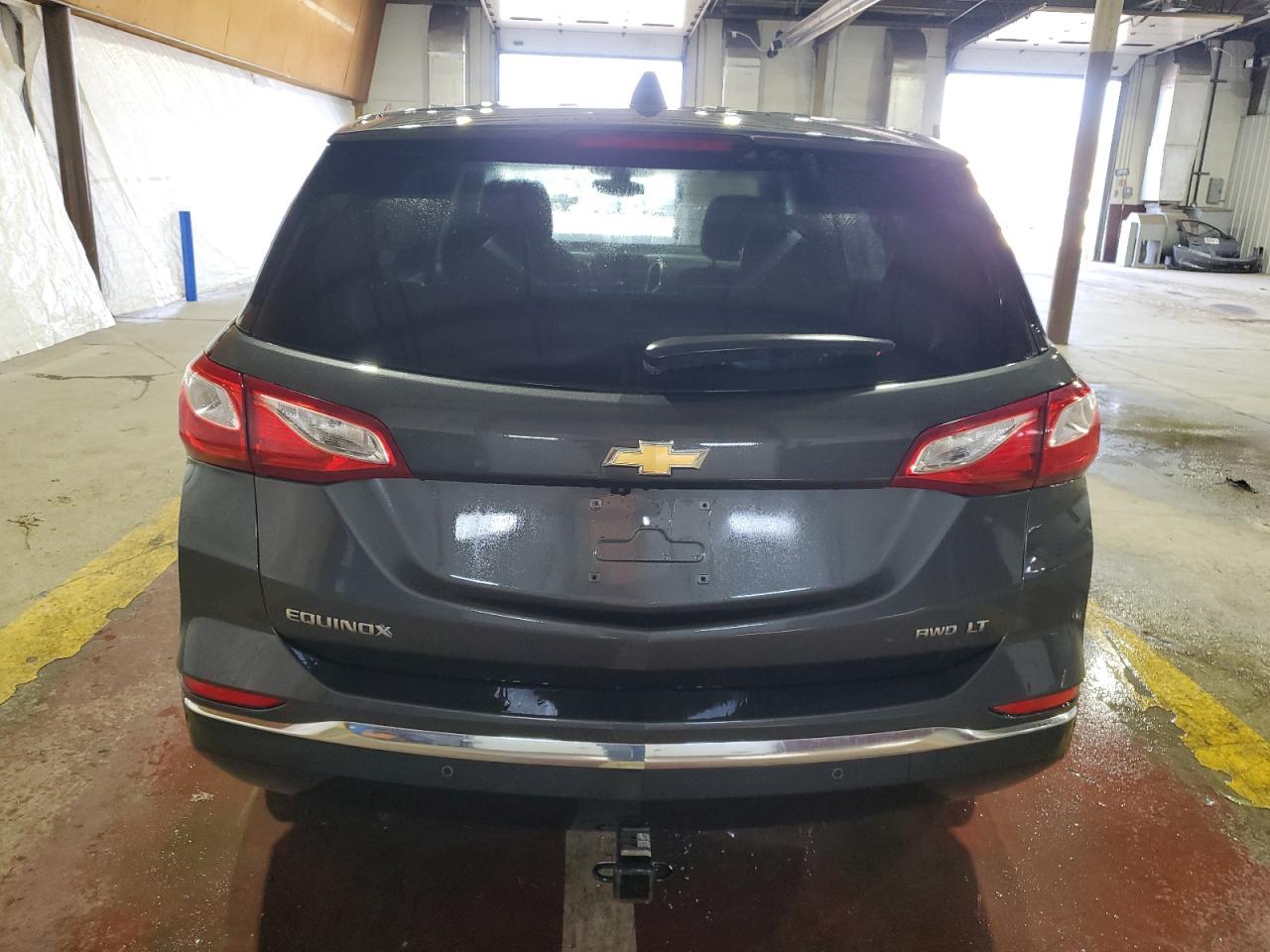2018 Chevrolet Equinox VIN 2GNAXSEVXJ6143618 Copart auction photo, front end / side damage thumbnail 6