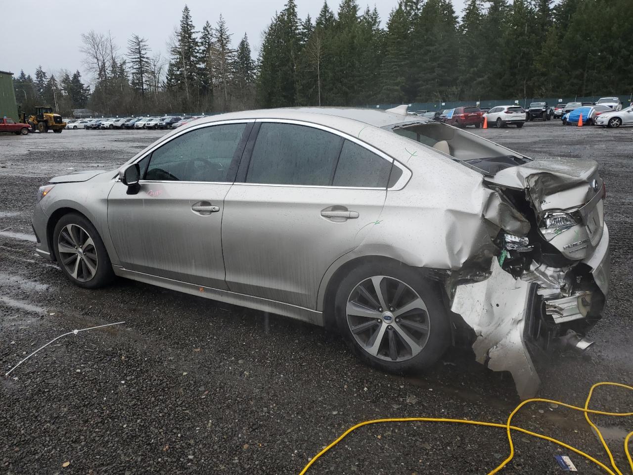 2019 Subaru Legacy VIN 4S3BNAN61K3035077 Copart auction photo, rear end damage thumbnail 2