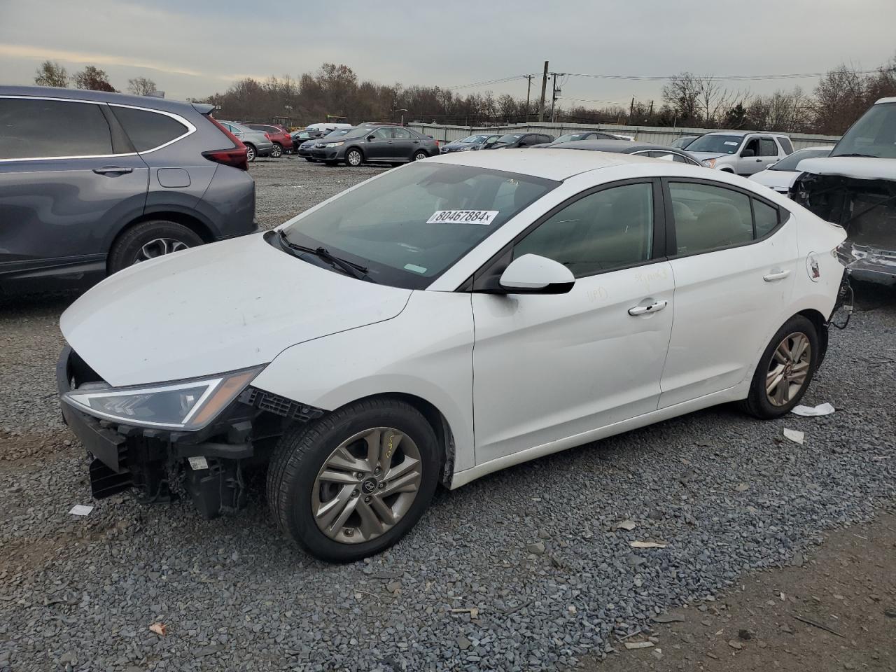2019 Hyundai Elantra VIN 5NPD84LF6KH470461