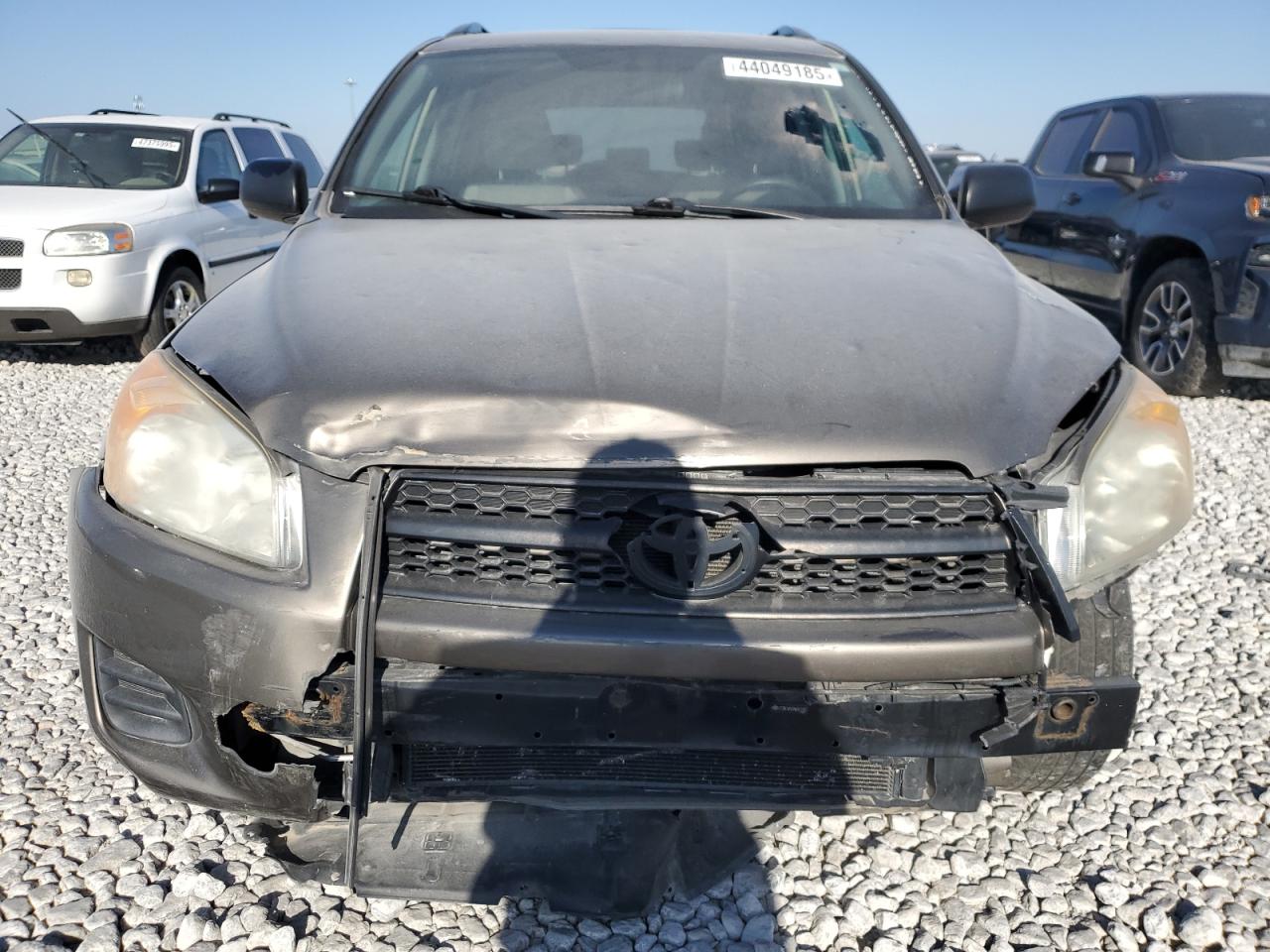 2010 Toyota RAV 4 VIN 2T3BF4DV9AW043365 Copart auction photo, front end / hail damage thumbnail 5