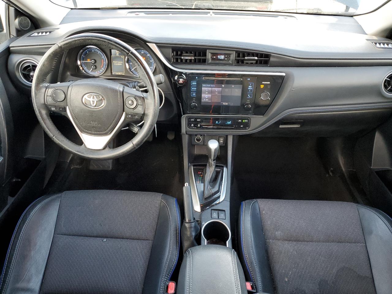 2017 Toyota Corolla VIN 2T1BURHE6HC859872 Copart auction photo, front end / hail damage thumbnail 8