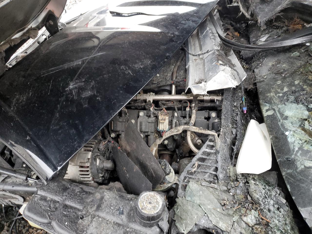2008 Chevrolet Corvette VIN 1G1YY26W185121761 Copart auction photo, burn / missing/altered vin damage thumbnail 11