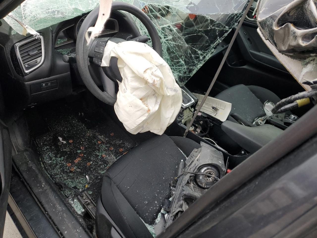 2015 Mazda 3 VIN 3MZBM1U77FM197519 Copart auction photo, all over damage thumbnail 8