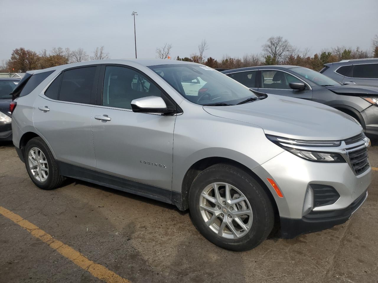 2022 Chevrolet Equinox VIN 3GNAXKEV8NL270272 Copart auction photo, rear end damage thumbnail 4