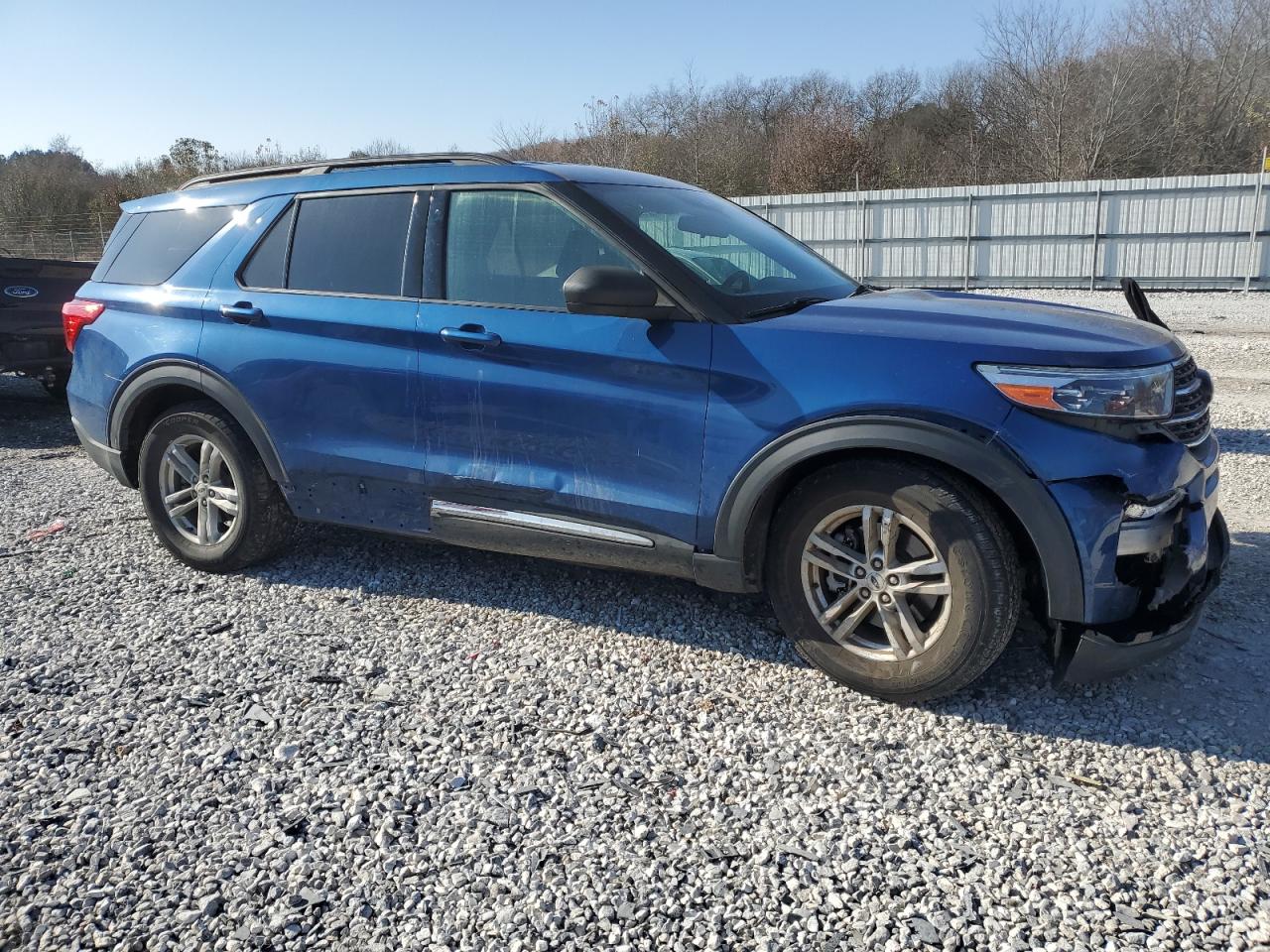 2020 Ford Explorer VIN 1FMSK7DHXLGA64596 Copart auction photo, front end damage thumbnail 4