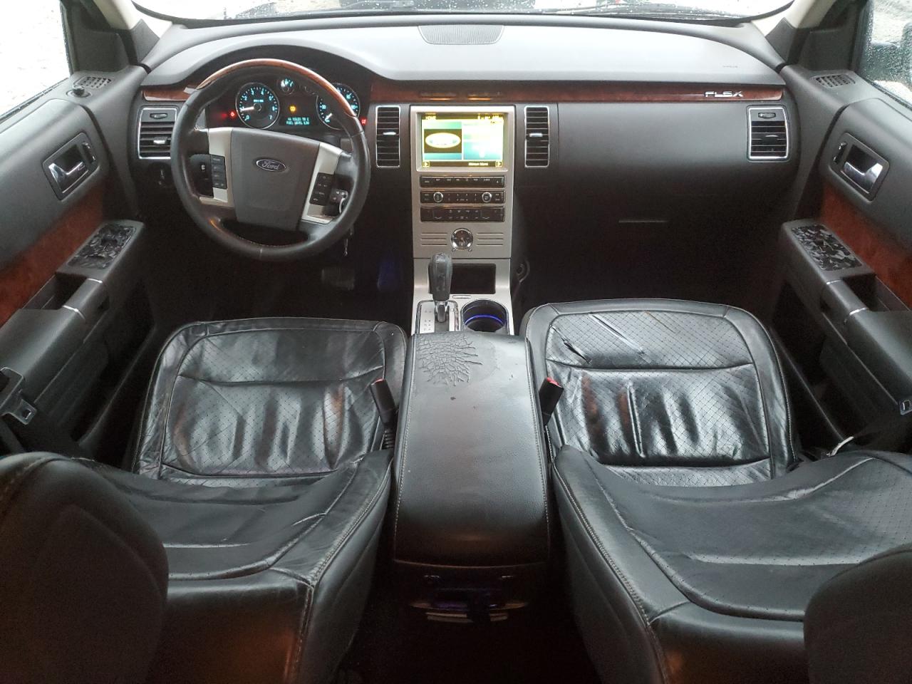 2010 Ford Flex VIN 2FMHK6DC8ABA81507 Copart auction photo, side / undercarriage damage thumbnail 8
