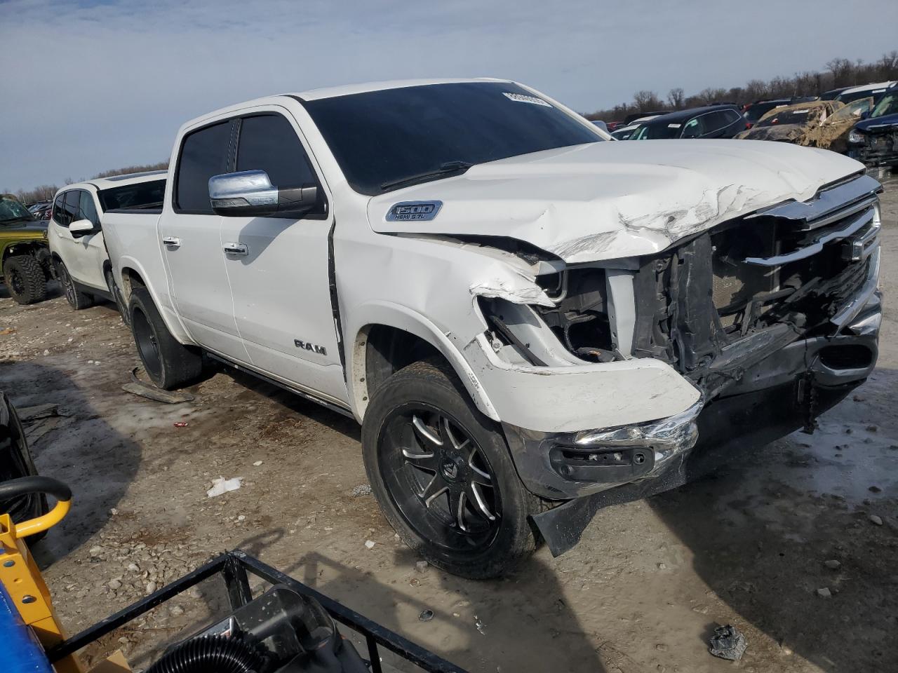 2020 RAM 1500 VIN 1C6SRFJT4LN417310 Copart auction photo, front end damage thumbnail 4