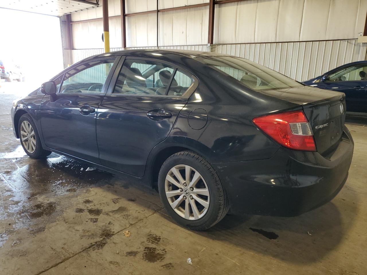 2012 Honda Civic VIN 2HGFB2F80CH540477 Copart auction photo, side damage thumbnail 2