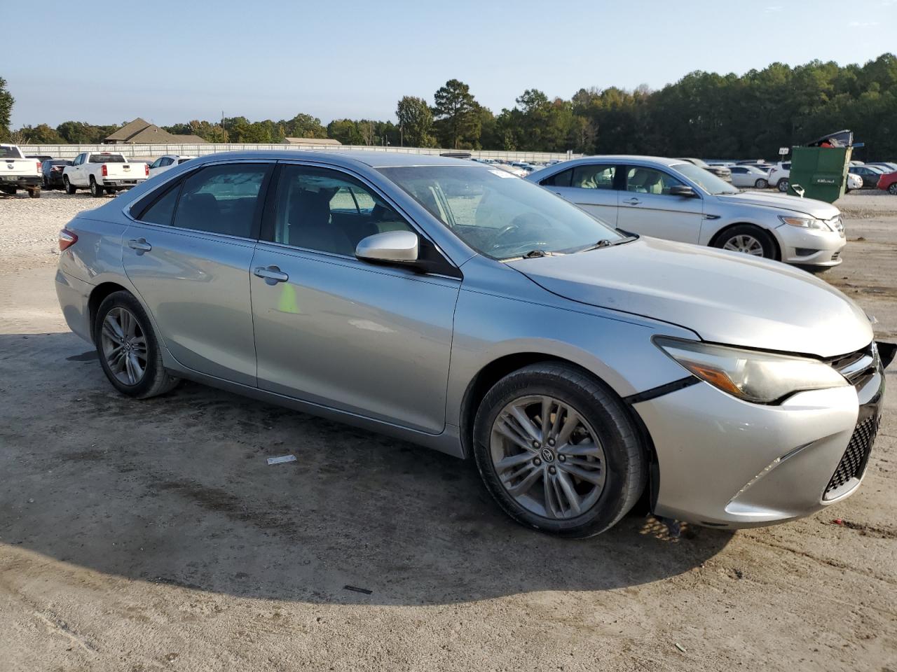 2017 Toyota Camry VIN 4T1BF1FK8HU334654 Copart auction photo, front end damage thumbnail 4