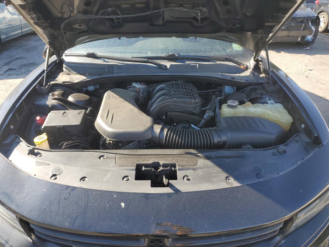 2016 Dodge Charger VIN 2C3CDXAG2GH257547 Copart auction photo, side / front end damage thumbnail 11