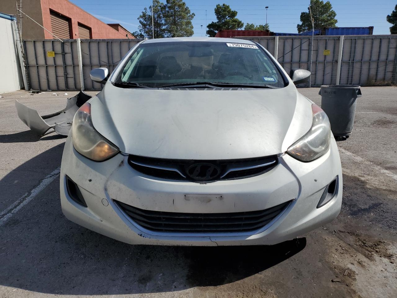 2011 Hyundai Elantra VIN KMHDH4AEXBU117281 Copart auction photo, rear end / minor dent/scratches damage thumbnail 5
