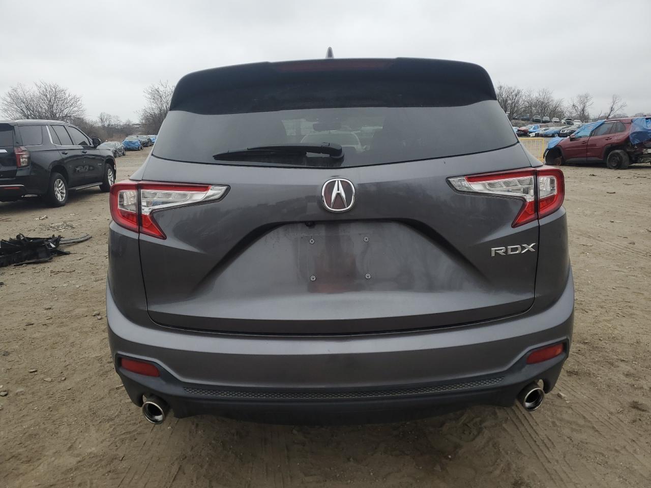 2020 Acura RDX VIN 5J8TC1H37LL022221 Copart auction photo, side / minor dent/scratches damage thumbnail 6
