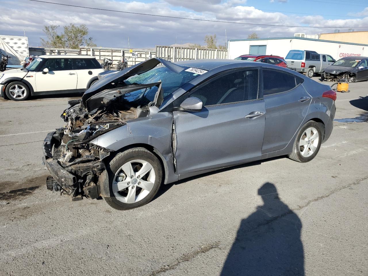 2013 Hyundai Elantra VIN KMHDH4AE6DU997768