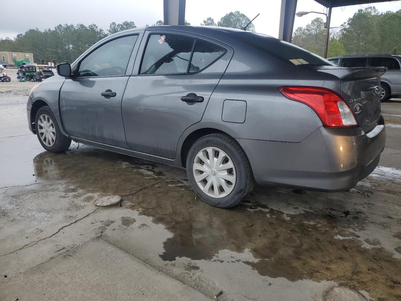2016 Nissan Versa VIN 3N1CN7AP9GL892591 Copart auction photo, side damage thumbnail 2