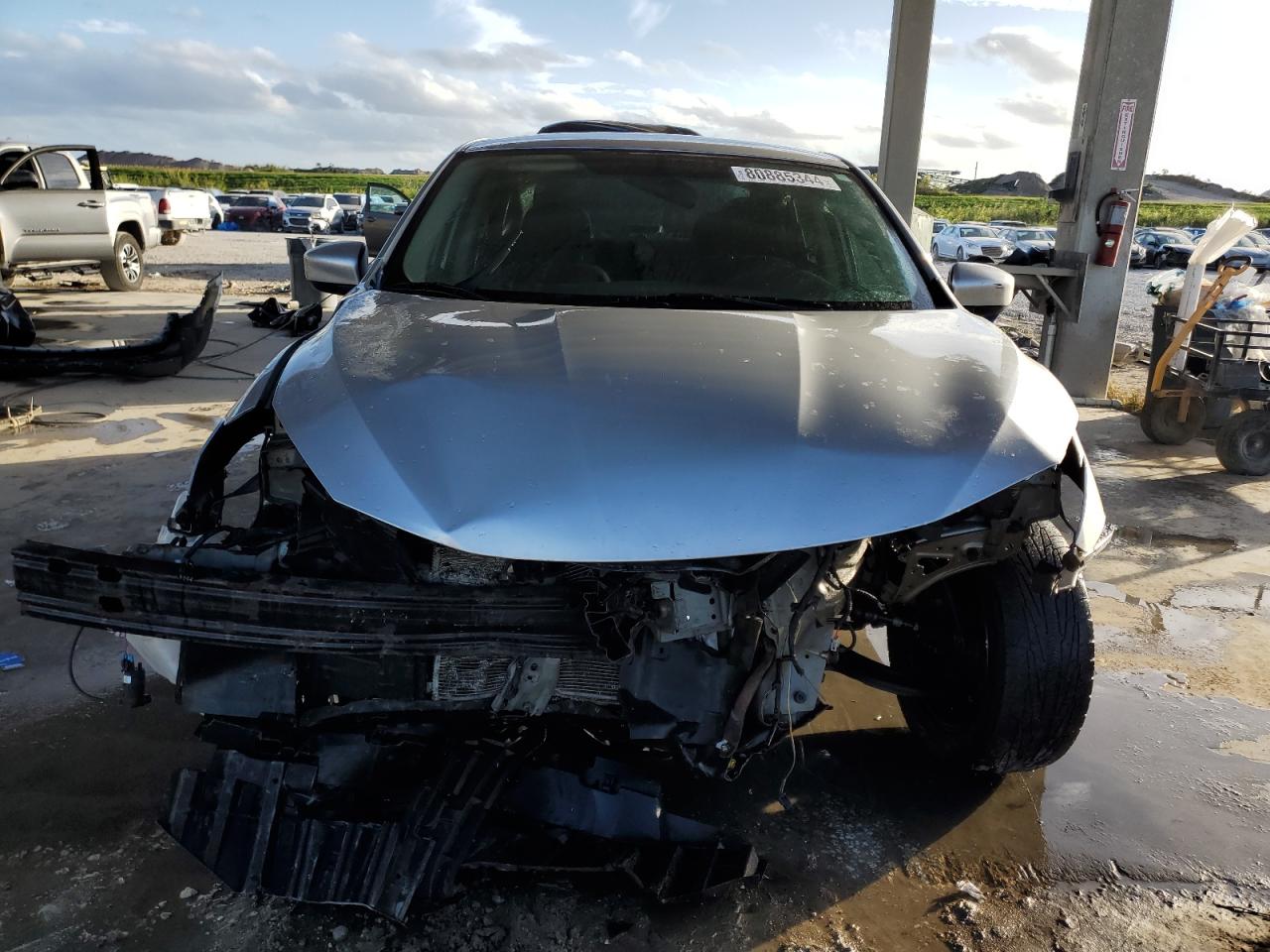 2017 Nissan Sentra VIN 3N1AB7AP2HY342279 Copart auction photo, front end / minor dent/scratches damage thumbnail 5