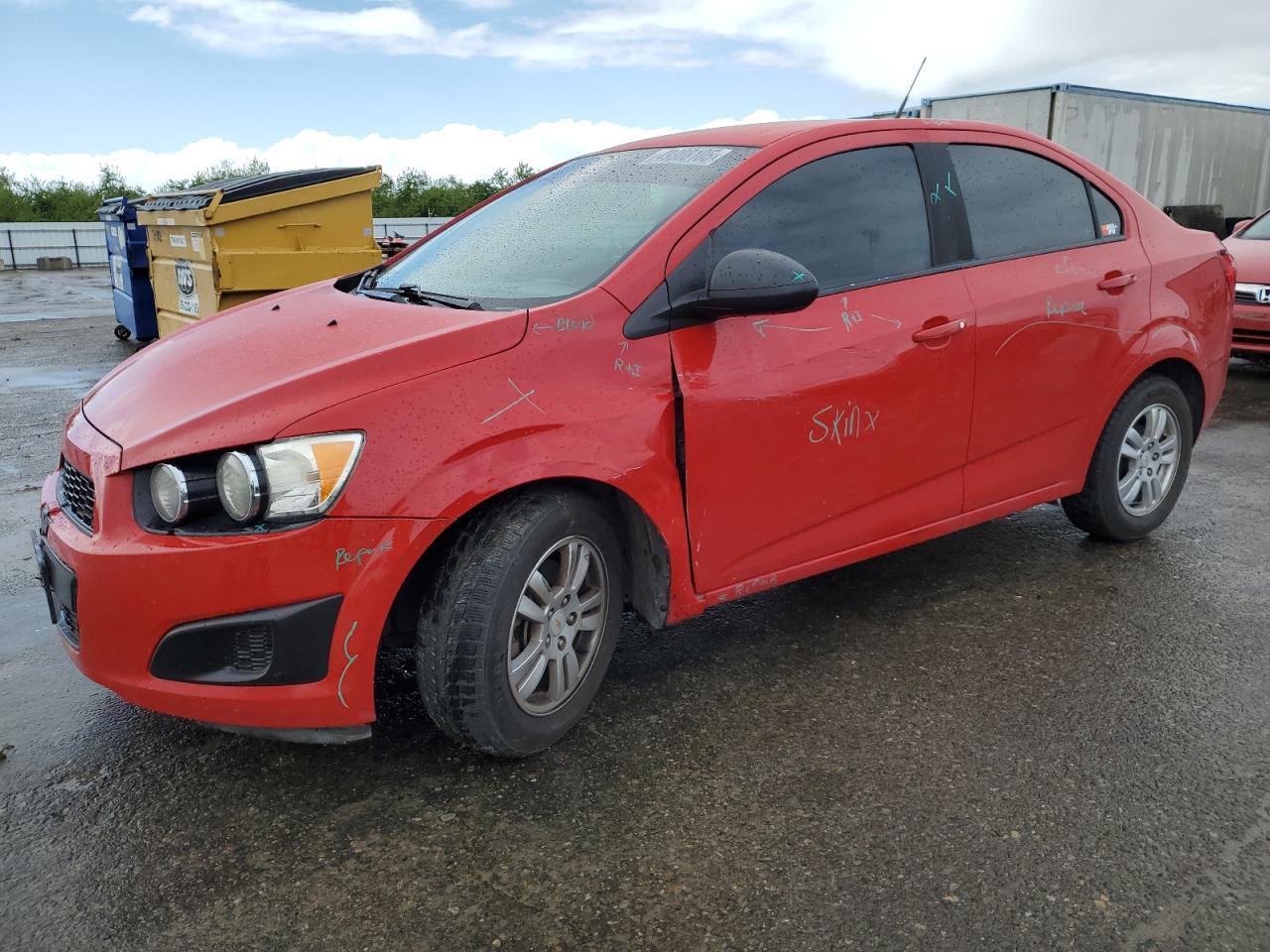 2012 Chevrolet Sonic VIN 1G1JC5SH9C4107064 - Copart auction photo