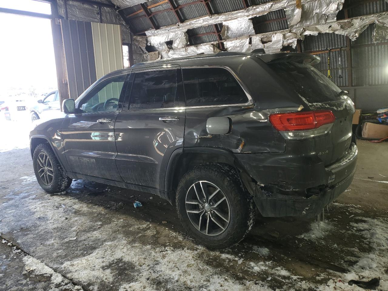 2017 Jeep Grand Cherokee VIN 1C4RJFBG2HC698946 Copart auction photo, side / rear end damage thumbnail 2