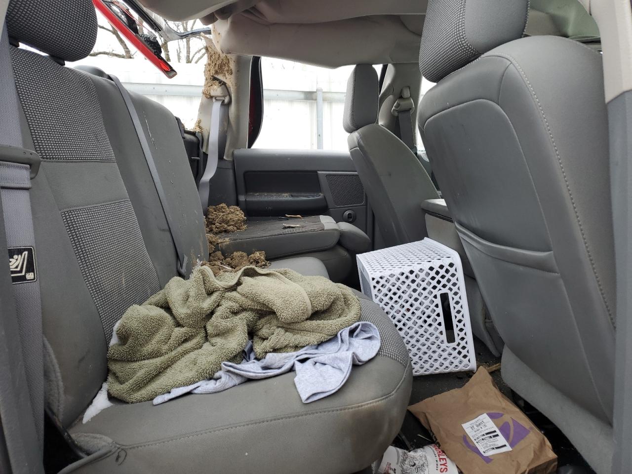2006 Dodge RAM VIN 3D7KS28C16G135933 Copart auction photo, rollover damage thumbnail 10