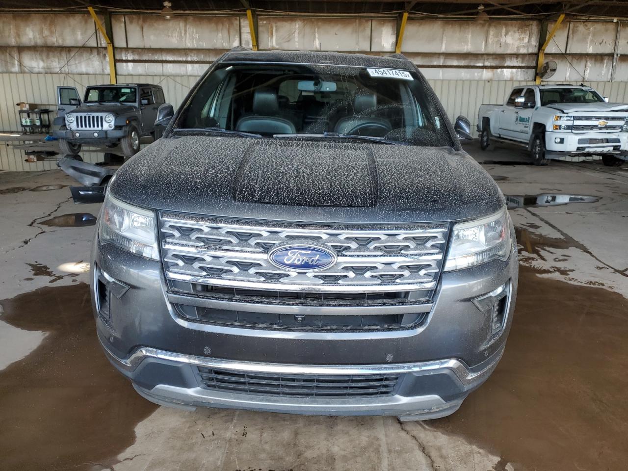 2019 Ford Explorer VIN 1FM5K7F87KGB48500 Copart auction photo, side / rear end damage thumbnail 5