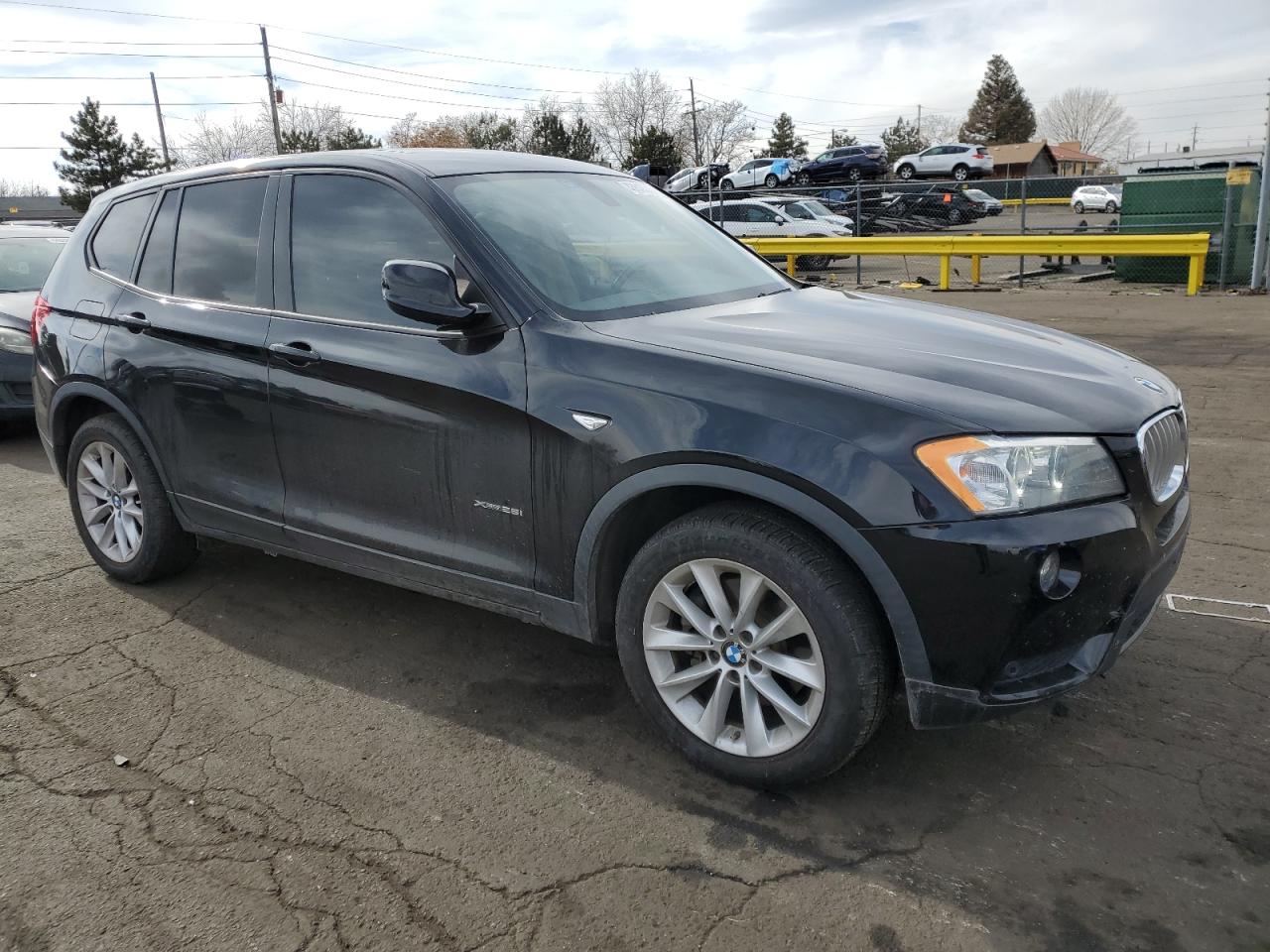 2013 BMW X3 VIN 5UXWX9C55D0A18437 Copart auction photo, rear end damage thumbnail 4