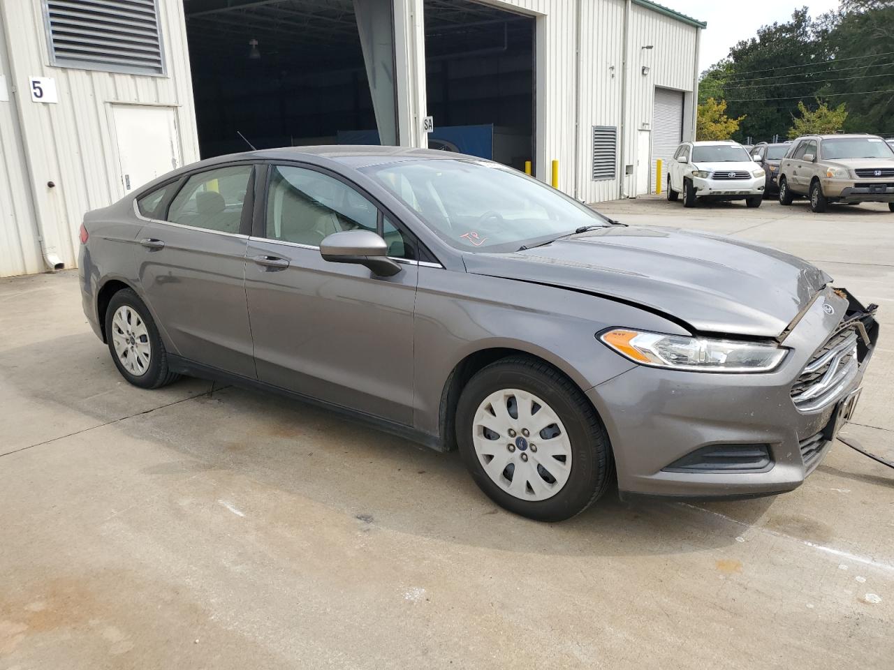 2013 Ford Fusion VIN 3FA6P0G7XDR373146 Copart auction photo, front end damage thumbnail 4
