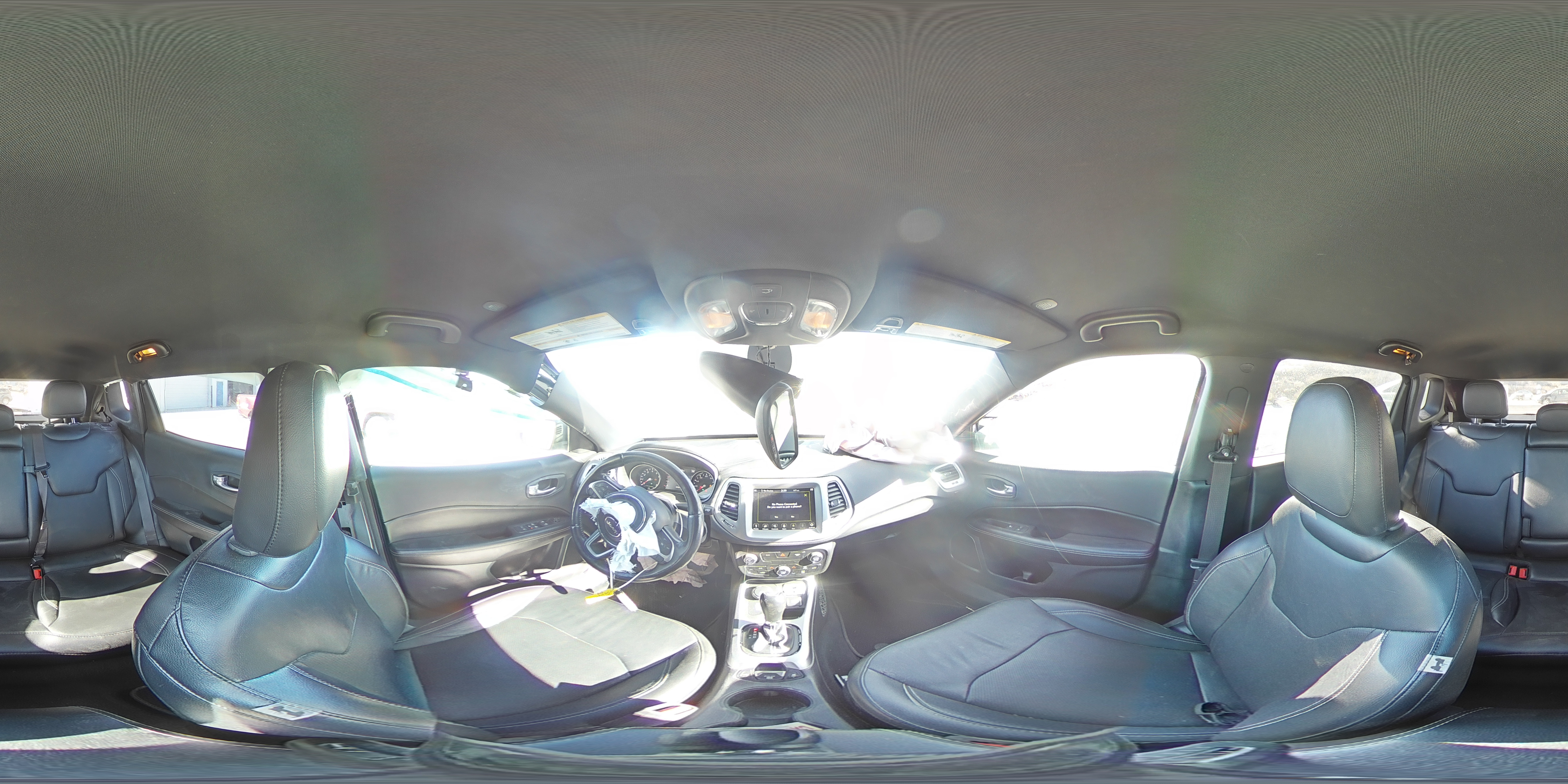 2021 Jeep Compass VIN 3C4NJDEB6MT601295 Copart auction photo, front end damage thumbnail 14