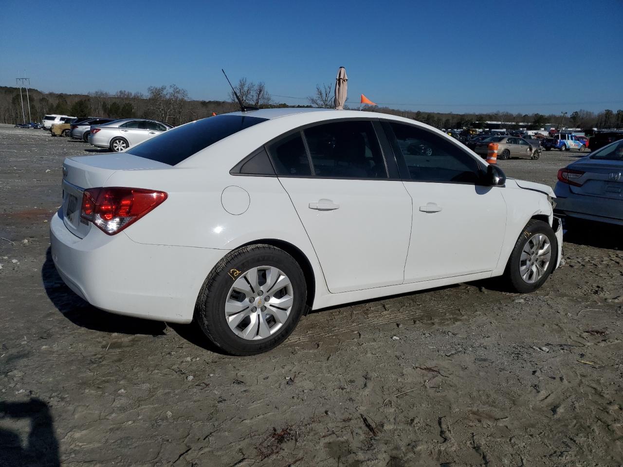 2014 Chevrolet Cruze VIN 1G1PA5SH7E7322847 Copart auction photo, front end damage thumbnail 3
