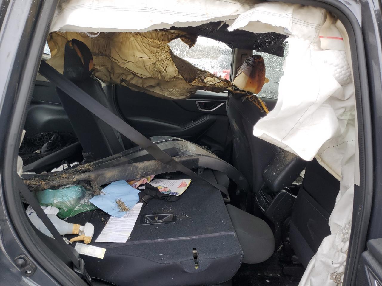 2021 Subaru Forester VIN JF2SKADC5MH486519 Copart auction photo, burn - engine / burn - interior damage thumbnail 11