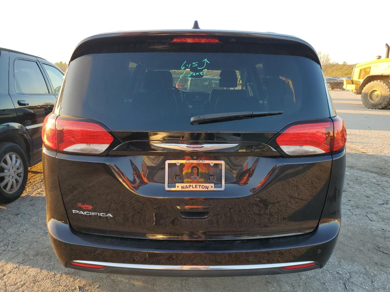 2019 Chrysler Pacifica VIN 2C4RC1BG9KR721411 Copart auction photo, hail damage thumbnail 6
