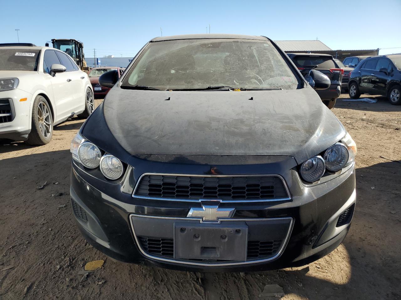 2012 Chevrolet Sonic VIN 1G1JD6SH7C4158050 Copart auction photo, mechanical damage thumbnail 5