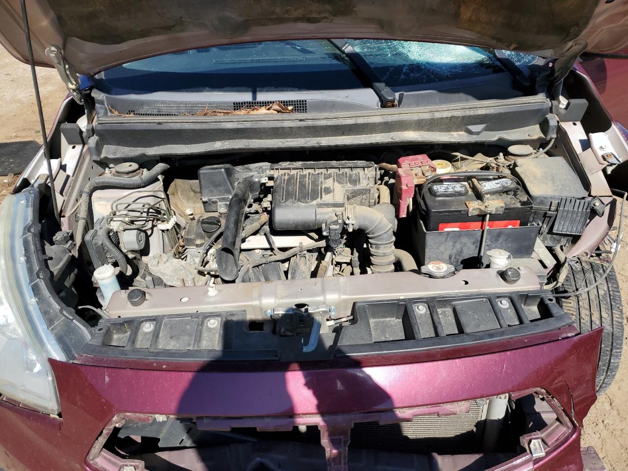 2017 Mitsubishi Mirage VIN ML32F3FJ0HHF07217 Copart auction photo, front end damage thumbnail 12