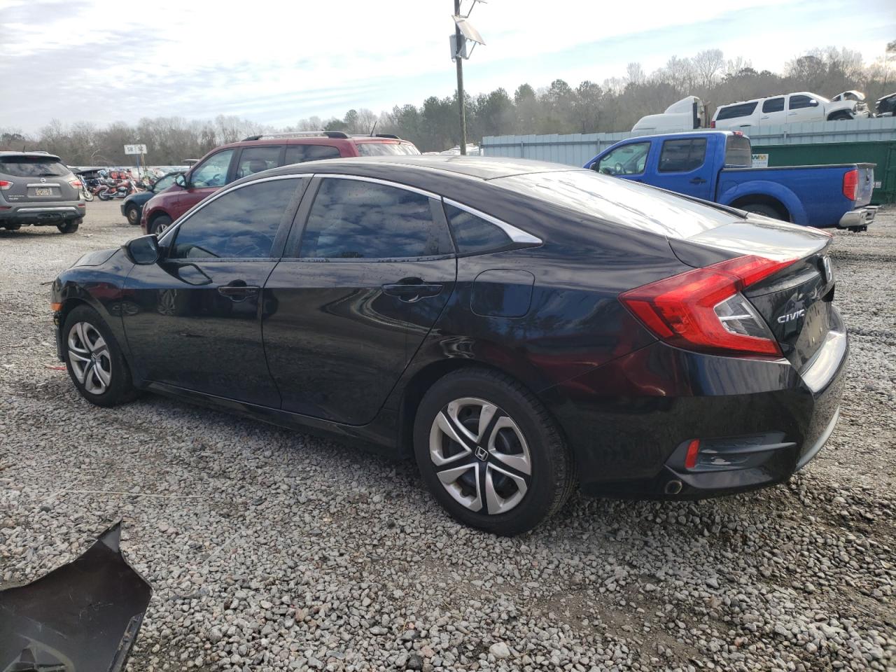 2016 Honda Civic VIN 2HGFC2F53GH553071 Copart auction photo, front end damage thumbnail 2