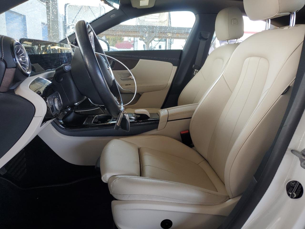 2021 Mercedes-Benz CLA-klasse VIN W1K5J4GB9MN190042 Copart auction photo, front end damage thumbnail 7