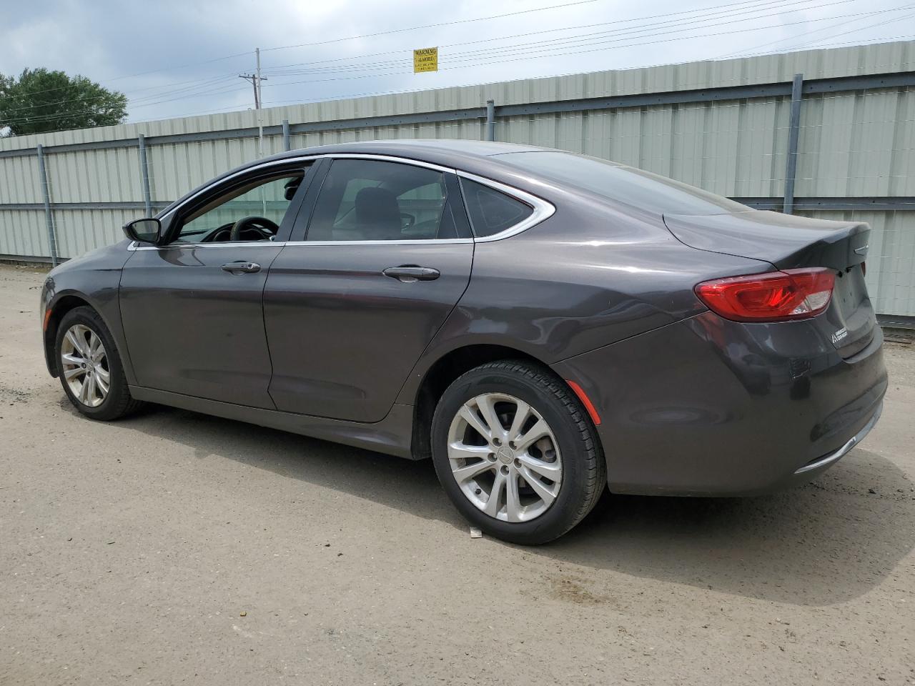 2016 Chrysler 200 VIN 1C3CCCAB5GN149768 Copart auction photo, front end / side damage thumbnail 2