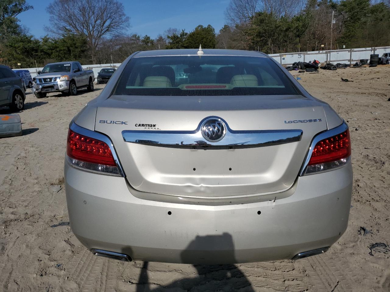 2013 Buick LaCrosse VIN 1G4GF5E31DF271662 Copart auction photo, front end / minor dent/scratches damage thumbnail 6