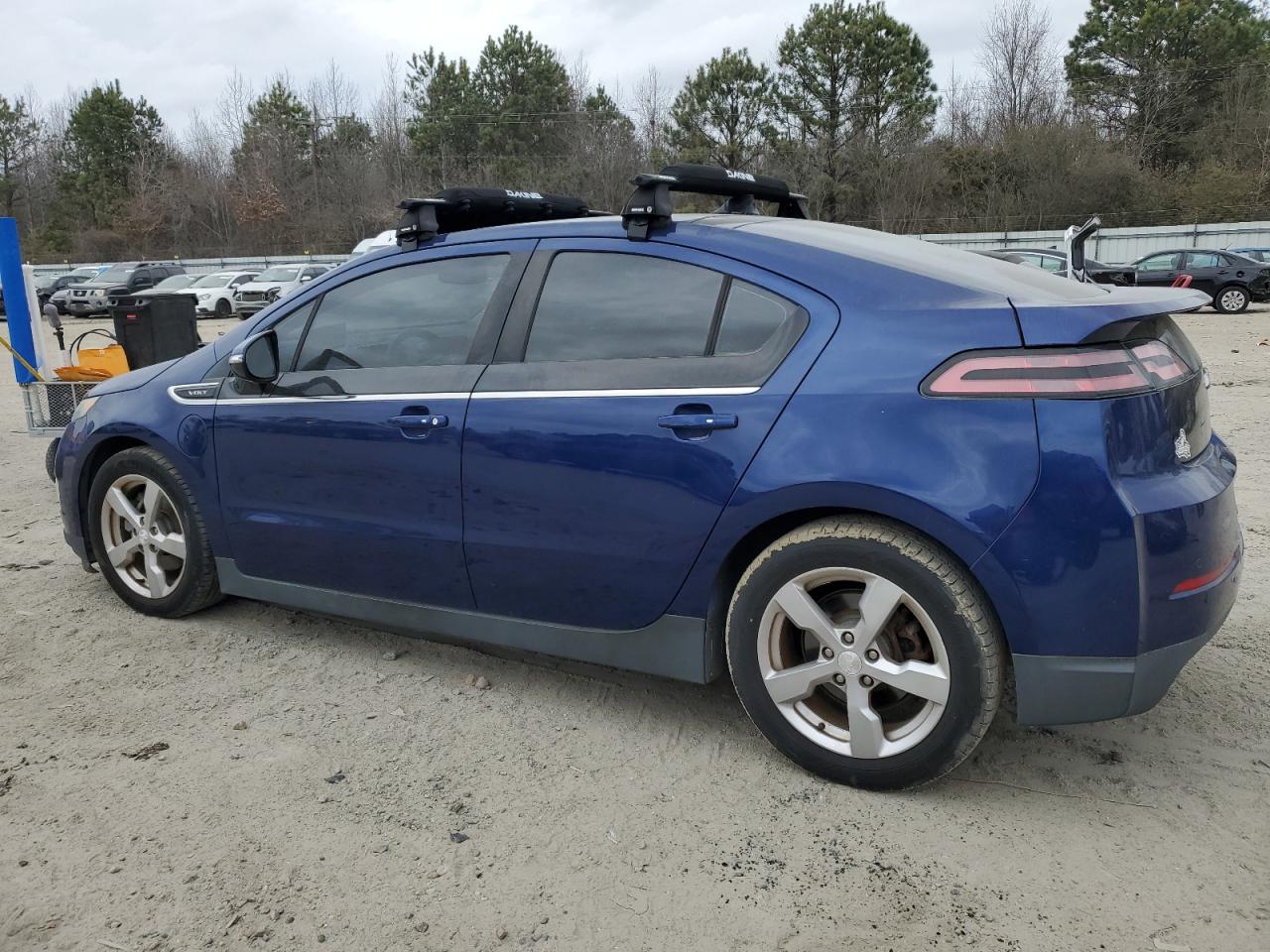 2012 Chevrolet Volt VIN 1G1RB6E42CU109582 Copart auction photo, rear end / minor dent/scratches damage thumbnail 2