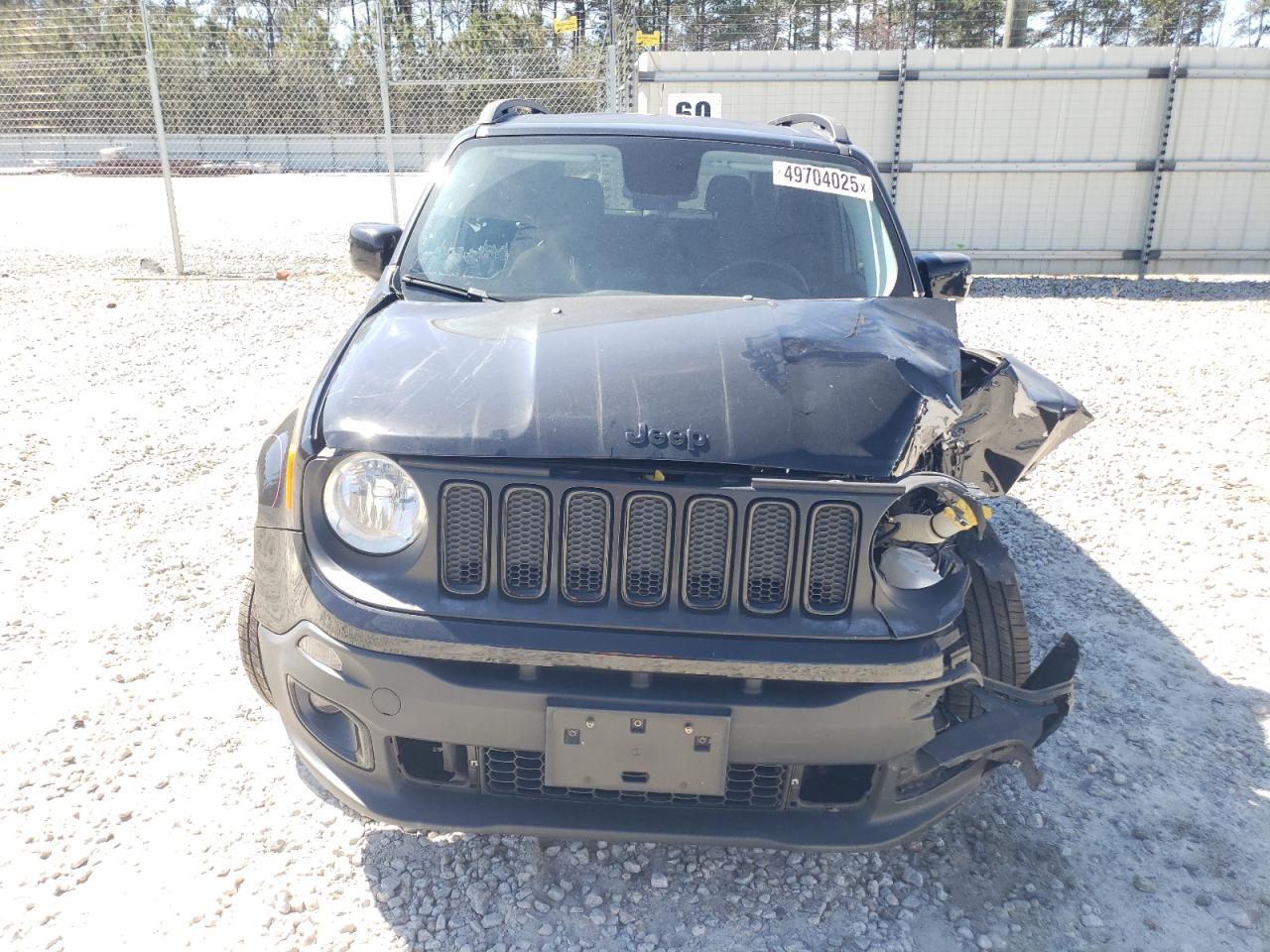 2017 Jeep Renegade VIN ZACCJBBB7HPF69647 Copart auction photo, front end / mechanical damage thumbnail 5