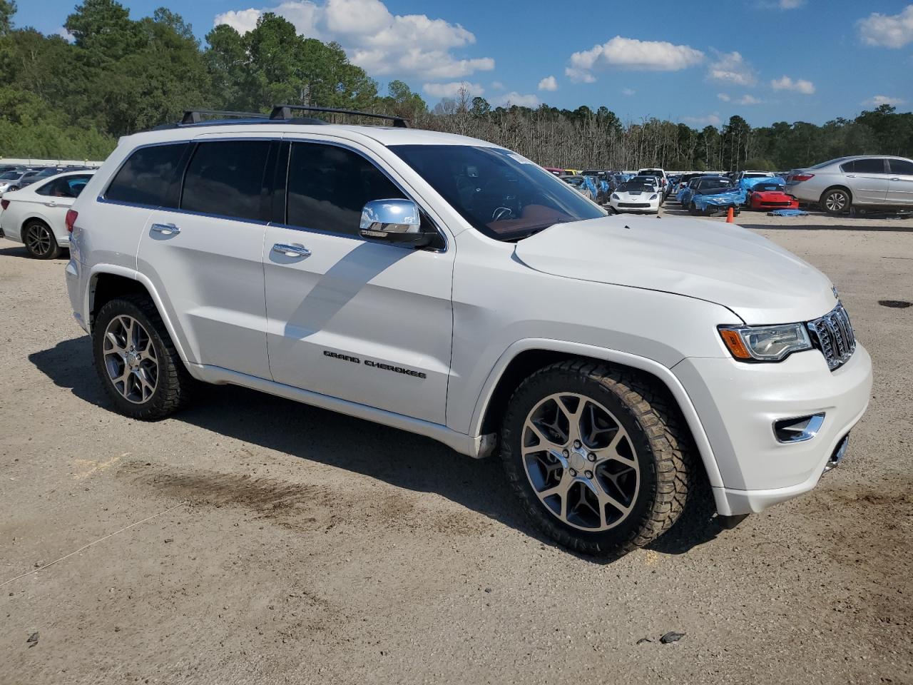 2021 Jeep Grand Cherokee VIN 1C4RJFCG4MC619110 Copart auction photo, front end damage thumbnail 4