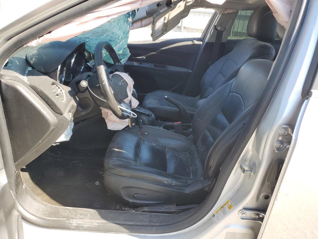 2014 Chevrolet Cruze VIN 1G1PG5SB8E7362879 Copart auction photo, all over damage thumbnail 7