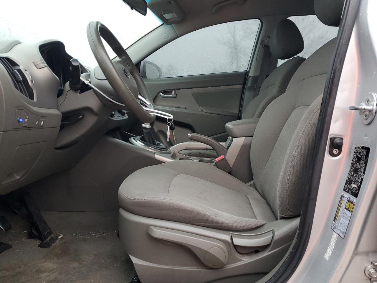 2011 KIA Sportage VIN KNDPB3A28B7021473 Copart auction photo, rear end / front end damage thumbnail 7