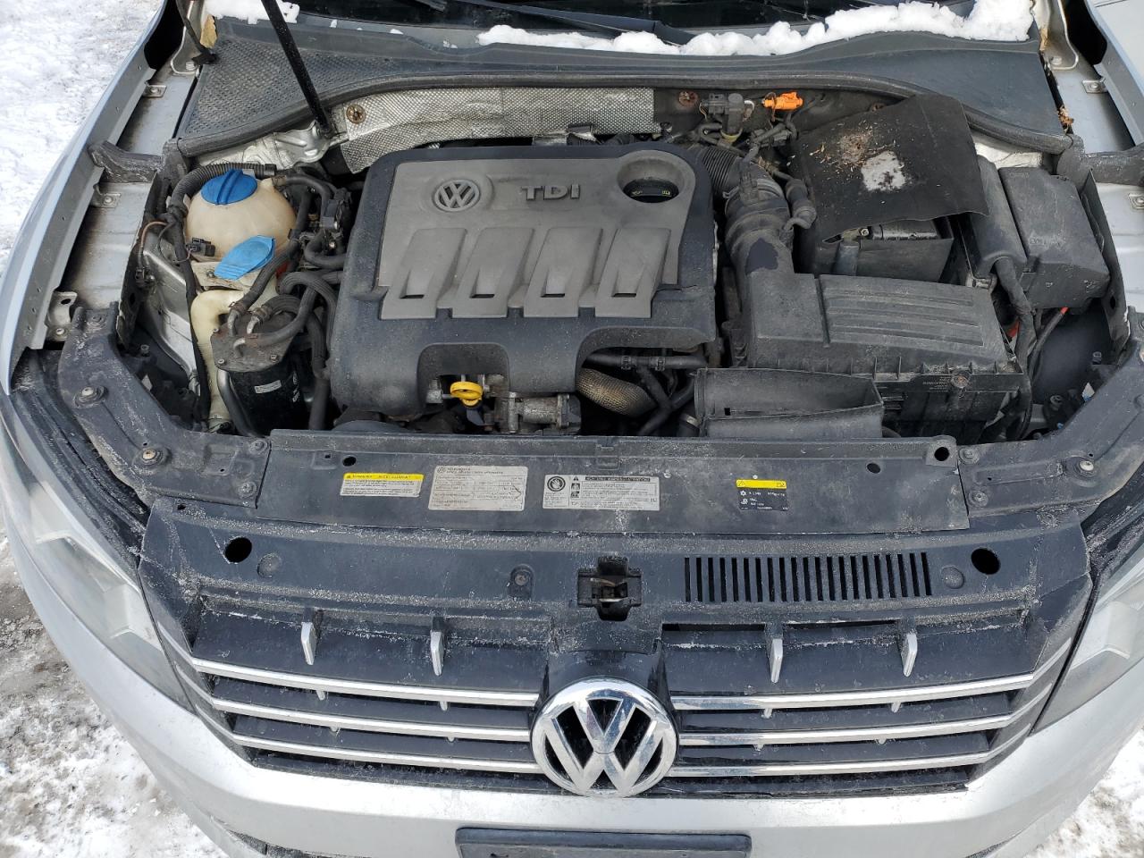 2014 Volkswagen Passat VIN 1VWBN7A37EC111028 Copart auction photo, side / mechanical damage thumbnail 11