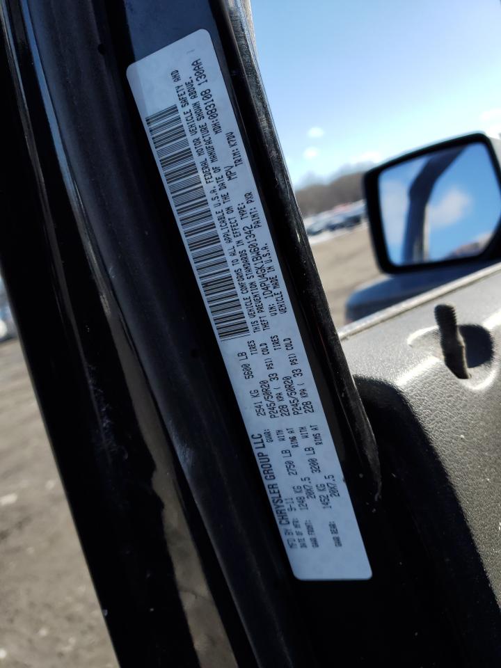 2011 Dodge Nitro VIN 1D4PU4GK1BW601342 Copart auction photo, front end / side damage thumbnail 13