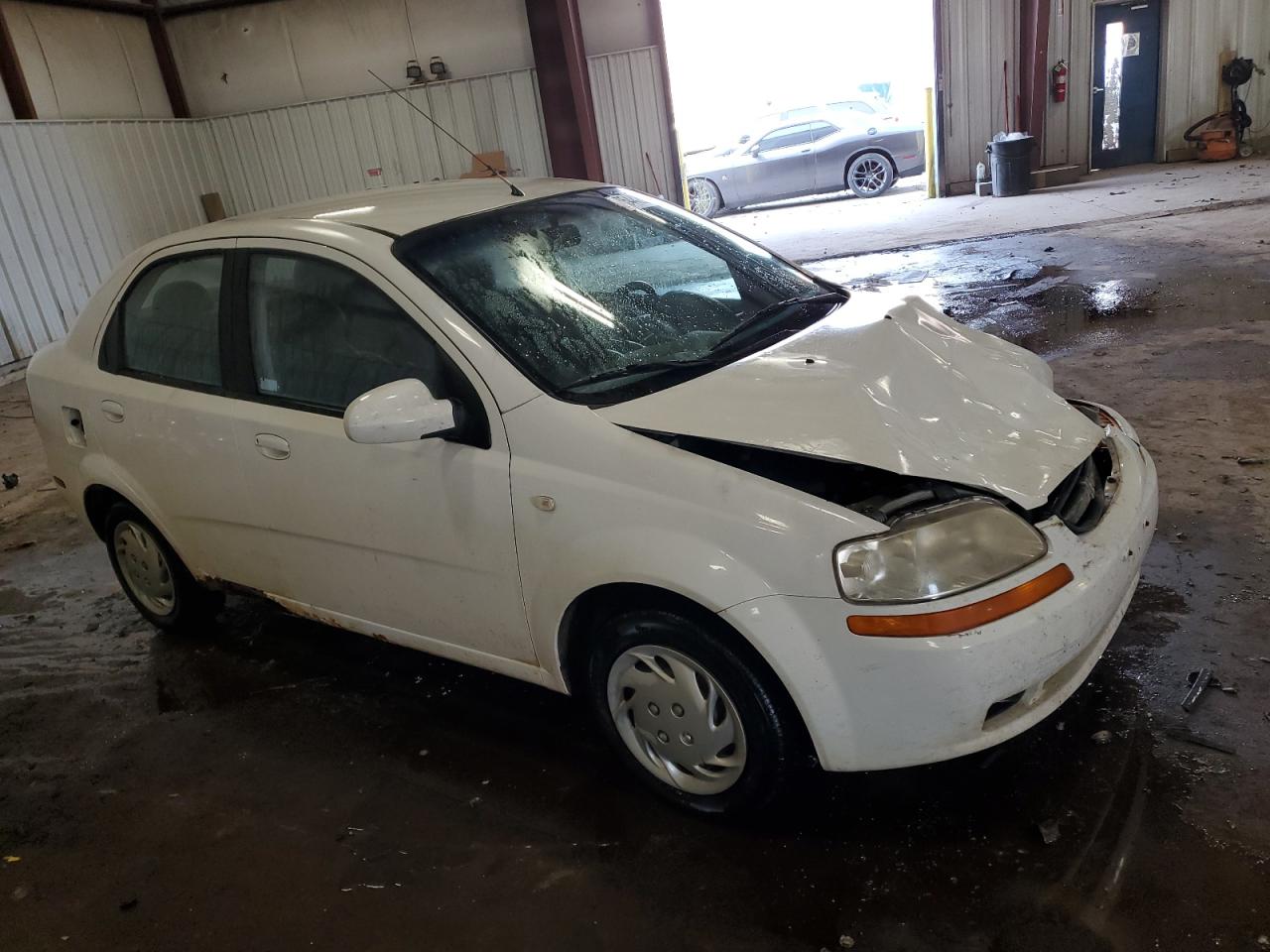 2006 Chevrolet Aveo VIN KL1TD56626B522451 Copart auction photo, front end damage thumbnail 4