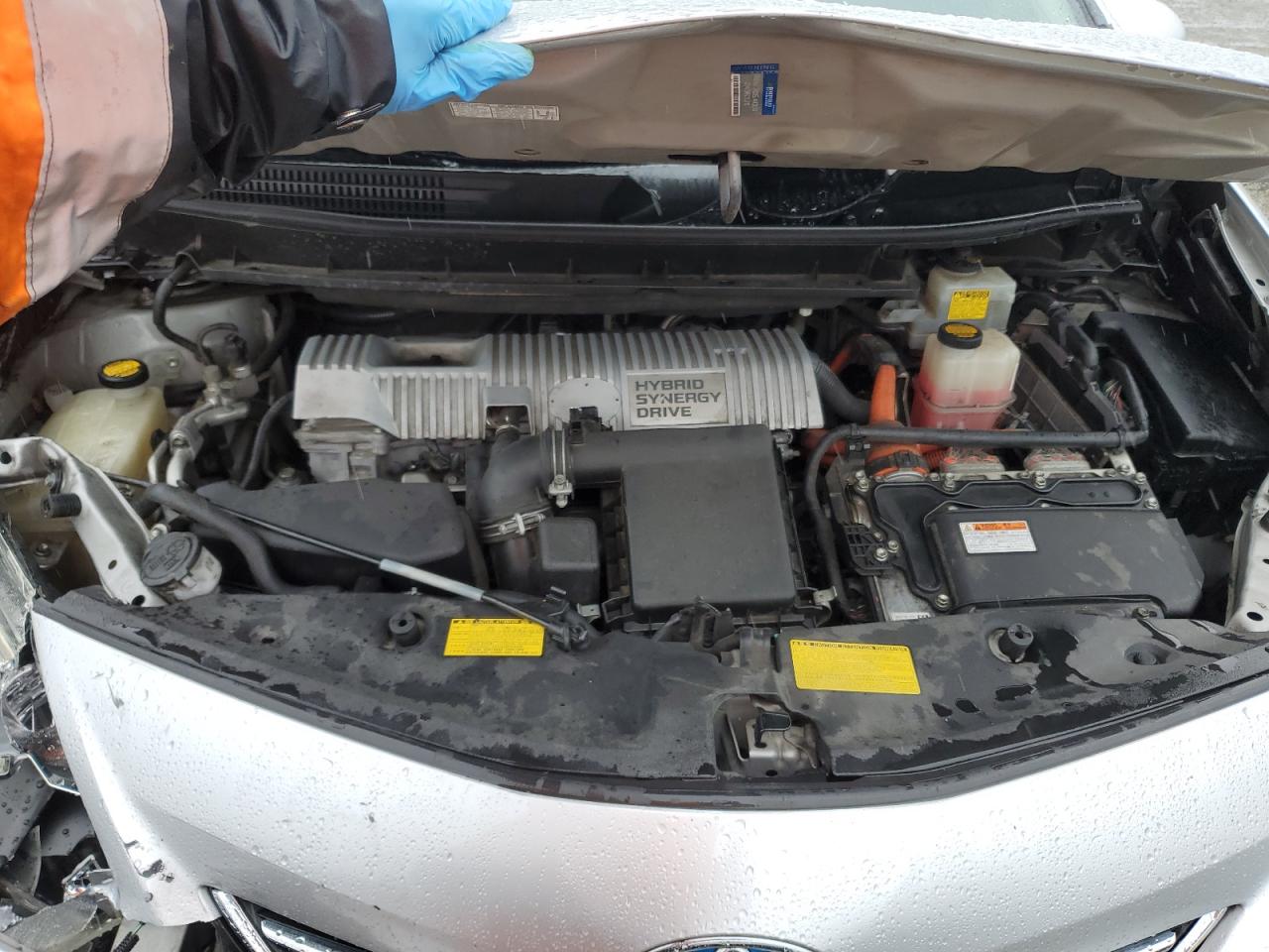 2013 Toyota Prius VIN JTDZN3EU5D3233558 Copart auction photo, front end damage thumbnail 11