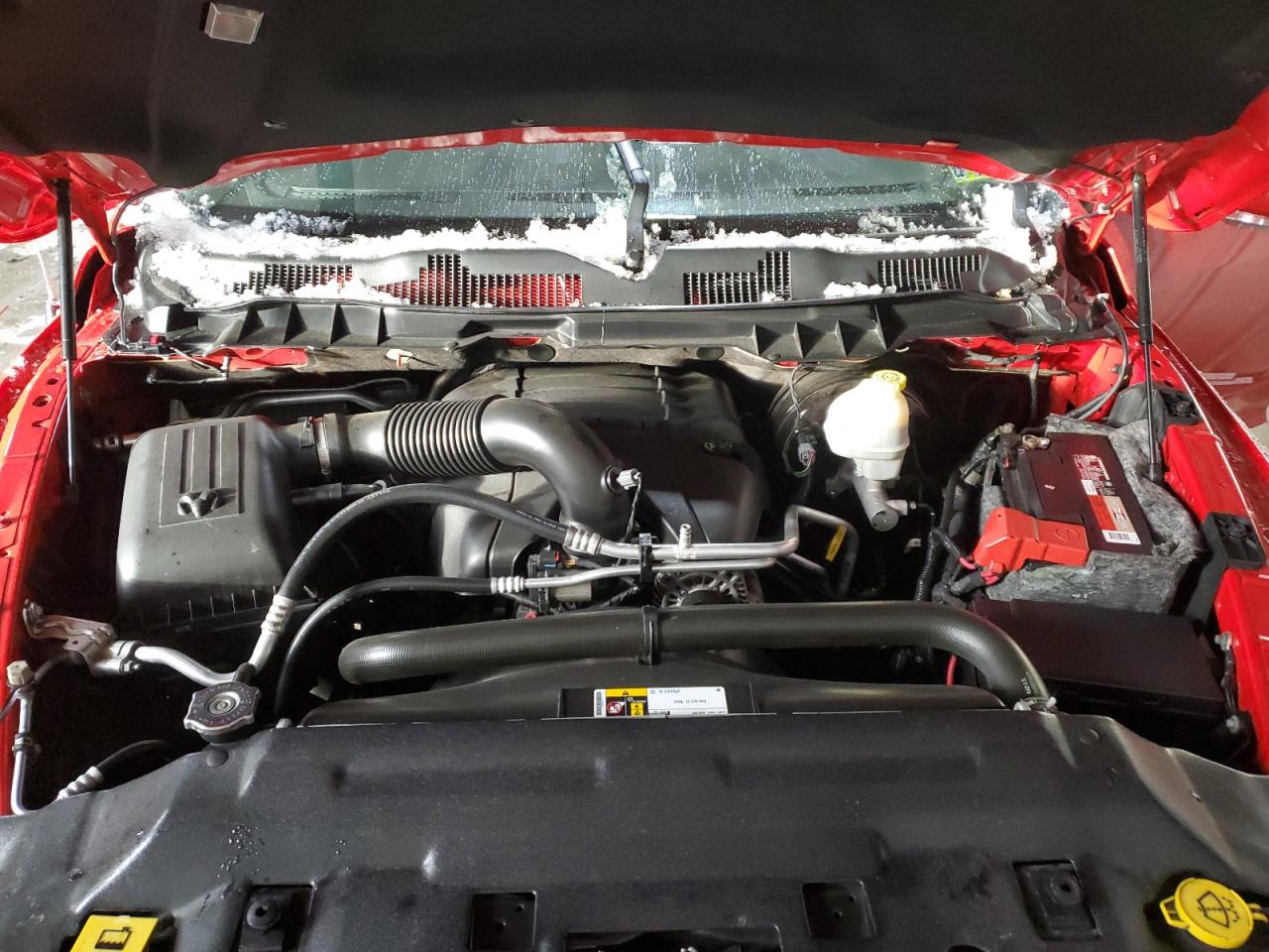 2016 RAM 1500 VIN 1C6RR7MT7GS171957 Copart auction photo, front end damage thumbnail 11