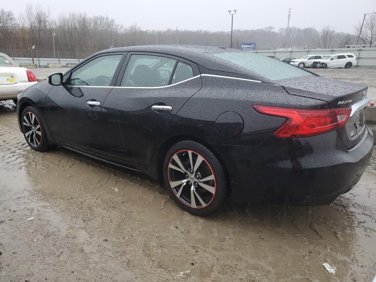 2017 Nissan Maxima VIN 1N4AA6AP9HC372839 Copart auction photo, side / front end damage thumbnail 2